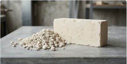 نگهداری مواد نسوز پیش از مصرف